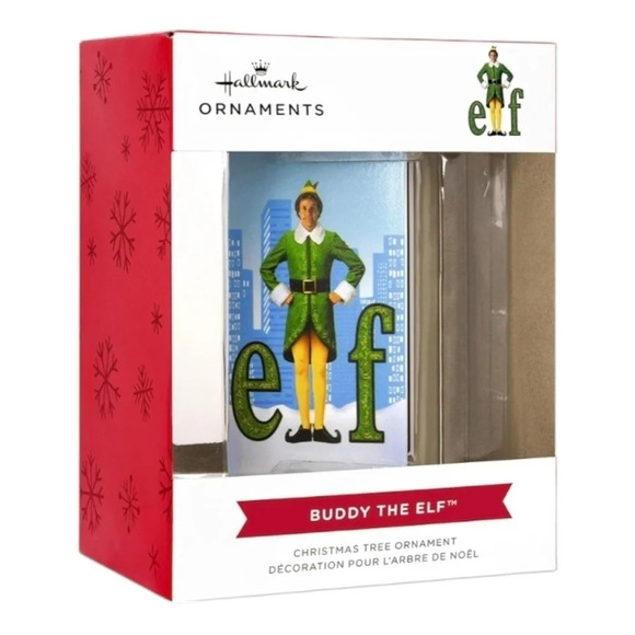 Hallmark Christmas Ornament Retro Video Cassette Buddy the Elf NWT - Picture 1 of 6